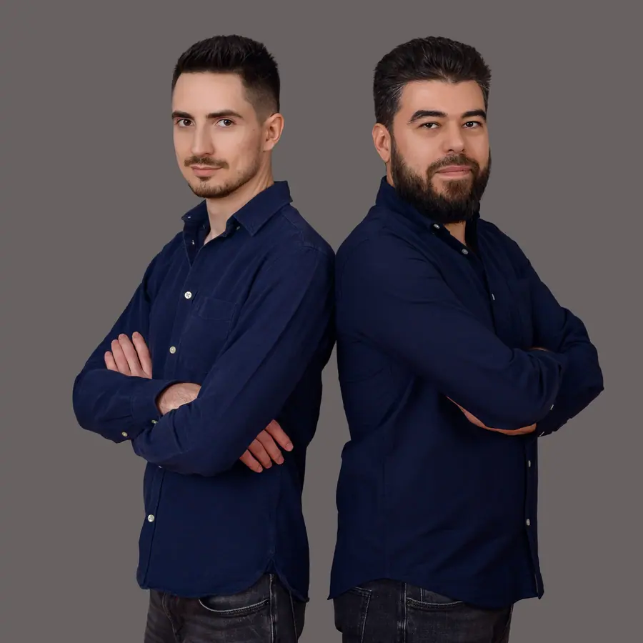 Portret business realizat în studioul Pixon din București
